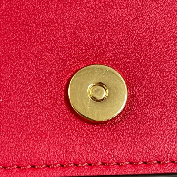 Valentino Garavani Love Lab Dante Paradiso Two Way Bag Red Leather - Preowned - Picture 11 of 13